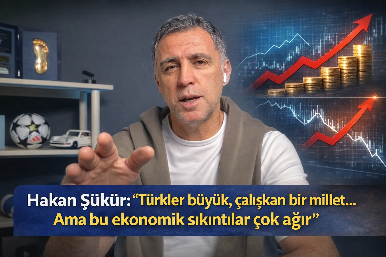 Hakan Şükür: 'Bazıları zenginleşirken, milyonlarca Türk zar zor hayatta kalıyor'