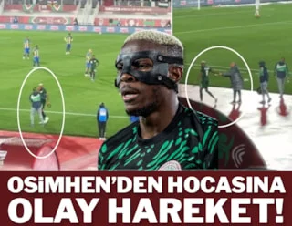 Osimhen çıldırdı! Nijerya'da olay hareket